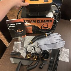 Brand new Steam Cleaner, Portable Steamer for Cleaning with 16pcs Accessories, 6-Level Adjustable, 15s Heat-Up, Handheld Steam Cleaner for Home for Ti