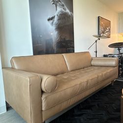 Leather Couch