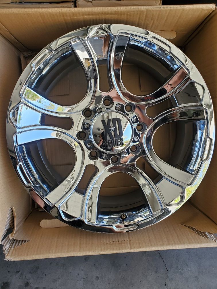 XD Series 20" Rims Full Set