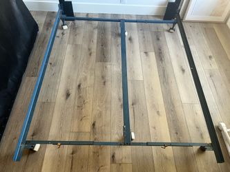 Adjustable bed frame + box spring