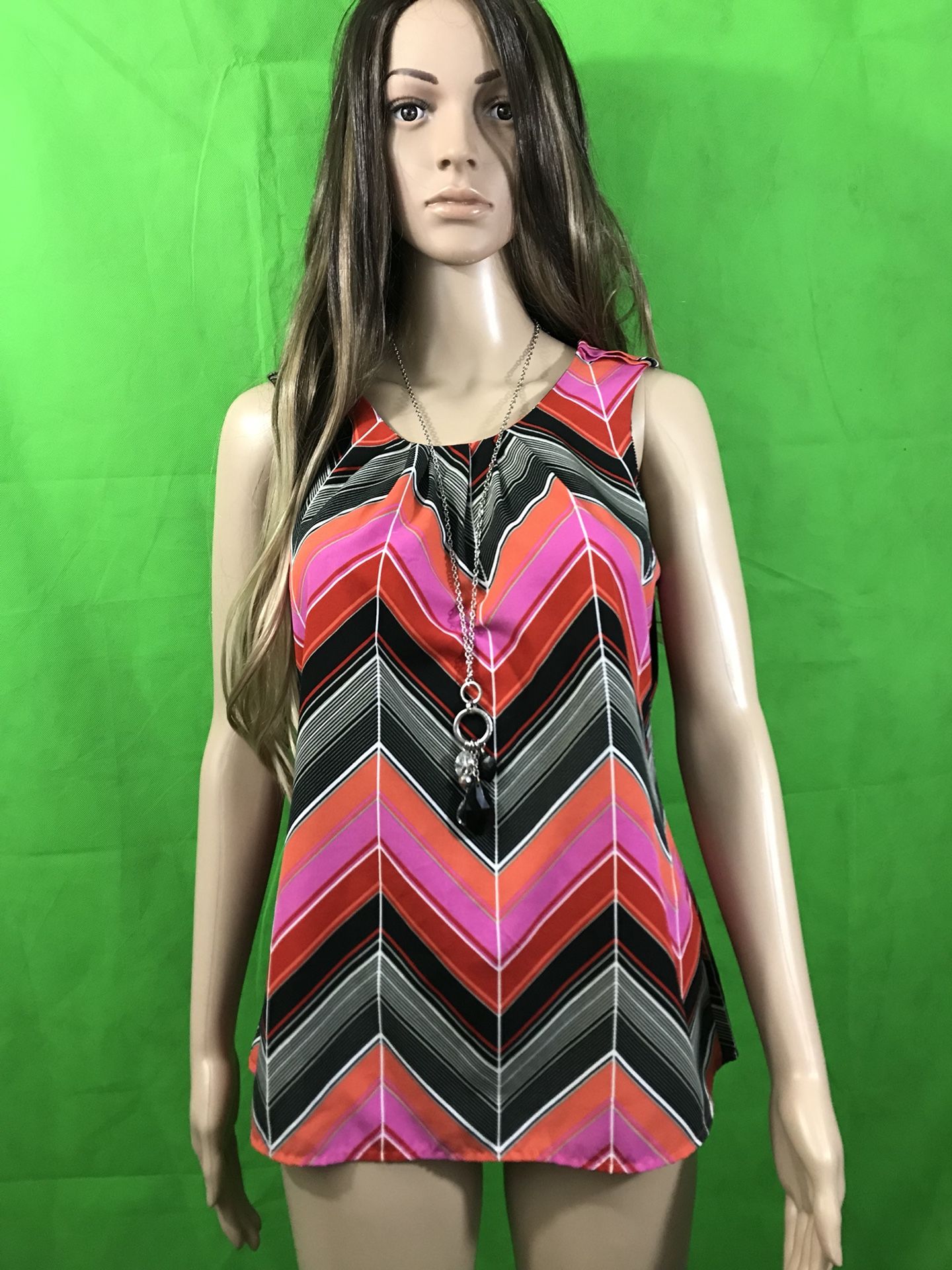 Banana republic sleeveless top size m multicolor