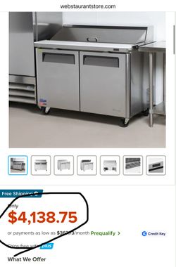 Turbo Air MST-48-18-N M3 Series 48" 2 Door Mega Top Stainless Steel Refrigerated Sandwich Prep Table