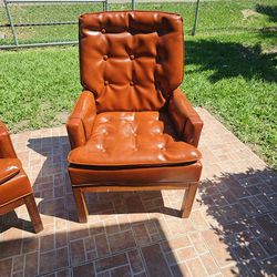 Antique lounge chairs