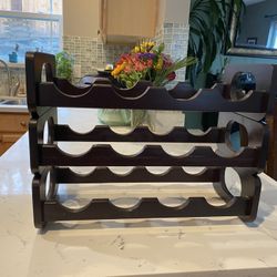 3 Tier Wine/bottle Rack Holds 12