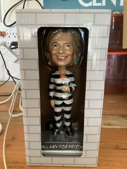 Hillary Clinton bobble head. In Yucaipa