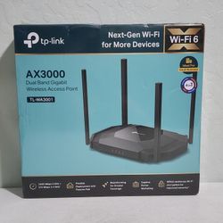 TP-Link TL-WA3001 AX3000 Dual Band WiFi 6 Gigabit Wireless Access Point-SEALED