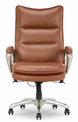NEW La-Z-Boy Jenkins Big and Tall Executive Office Chair Brown Leather
