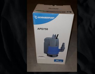 NEW In Box Schraiberpump 1HP Submersible Utility Pump – APD750