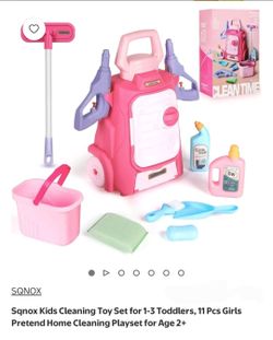 Kids Cleaning Play Set
