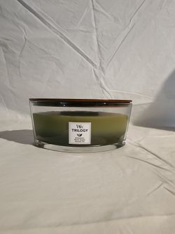 Wood Wick Trilogy Ellipses Candle
