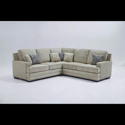 Sectional Beige 98x98
