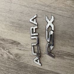 RSX Rear Badges
