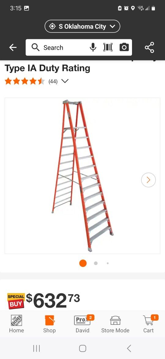 12 Ft Platform Ladder