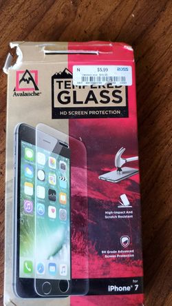 Tampered glass iPhone 7