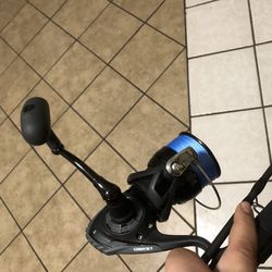 daiwa eliminator 5000 With Penn Rod 350 Yards On Braid Looking For A Good  Trade for Sale in La Porte, TX - OfferUp