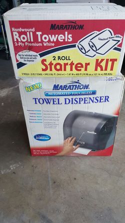 Paper towel electronic dispenser