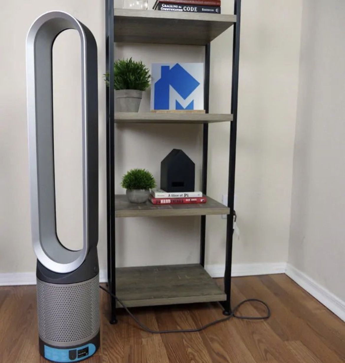Dyson TP02 Pure Cool Link Connected Tower Air Purifier Fan | Iron/Silver