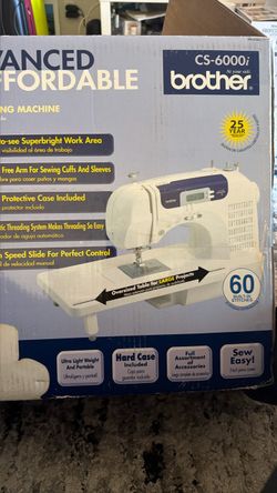 Brother Sewing Machine CS-6000i