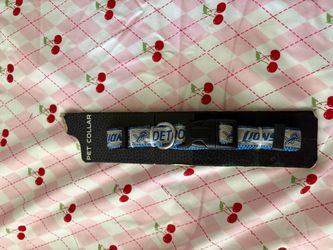 New England Patriots dog collar