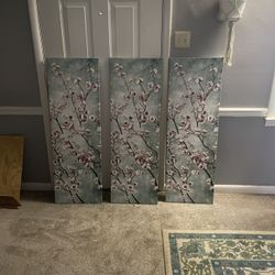 3 Large Paintings 