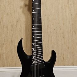 Harley Benton R-458BK 8 String Multiscale