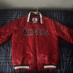 Anaheim Angels Vintage Bomber Jacket XL