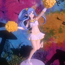 Asuna Yuuki Memory Defrag Cheerleader Sword Art Online Figure