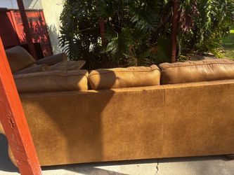 Nubuck Couch Set