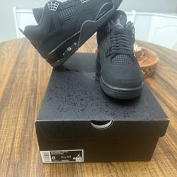Jordan 4s Black Cat Sz 8 