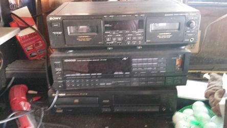 Old school stereo equipment