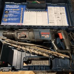 Bosch Bulldog Extreme Hammer, Drill, Chipper.Selling the powerful Bosch Bulldog extreme with Concrete Bits. The bits alone would cost you over $100.00