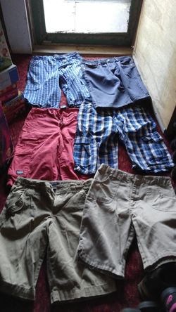 $3 Pr.BOY'S BERMUDA SHORTS. SIZE 14.