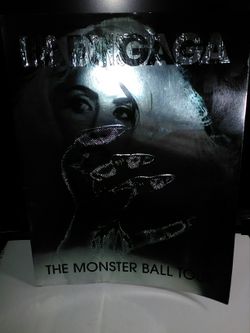 Lady Gaga Monster Ball tour concert program