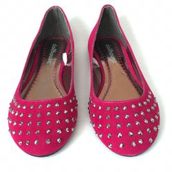 Dollhouse bedazzled flats with crystals stones 7