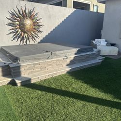 Semi In Ground Hot Tub 
