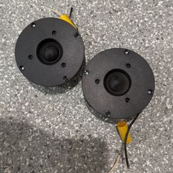 2x Peerless 6ohm 100w Tweeters