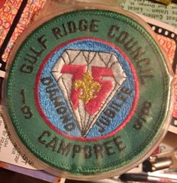 Gulf Ridge Council Diamond Jubilee Camporee BSA Patch