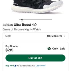 Adidas Ultra boost Size 10 (brand New )