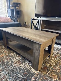 Coffee table/ can be sold with matching tv stand