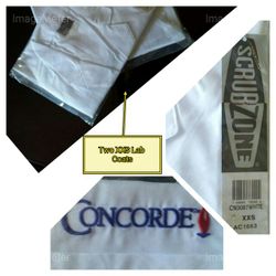 Two XXS Lab Coats