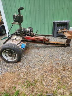 Homemad Wood Splitter. Works