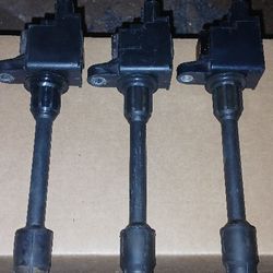 2000-2001 Nissan Maxima Oem 'Hanshin' Factory Ignition Coils Used