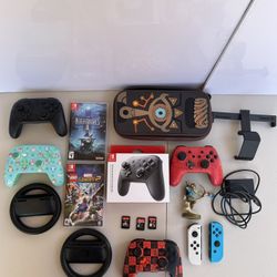 Nintendo Switch Huge Bundle/Lot