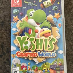 Nintendo Switch Game Yoshi’s Crafted World