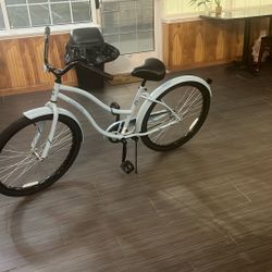 Blueish Cruiser Bike