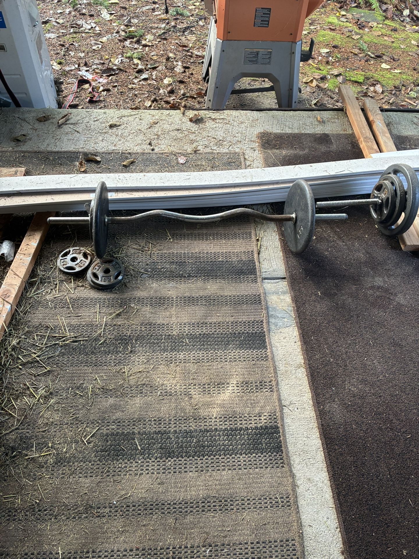 Bar Bells With Weights