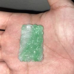 Jade Dragon Pendant