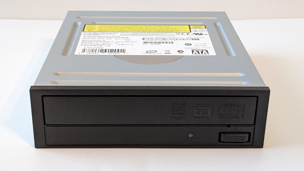 Sony NEC DVD CD Rewriteable Drive DVD-RW CD-RW Rom SATA PC Desktop Computer