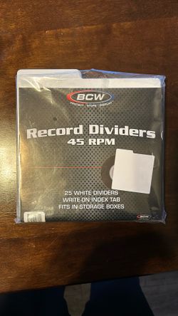 Record Dividers 45 Rpm