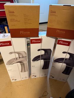 Pfister Brea Bathroom Faucets – Lot of 3